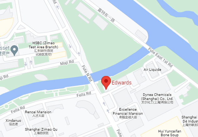Edwards China Location